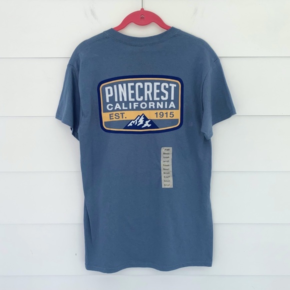 NEW Pinecrest California Indigo T-Shirt Small Unisex - Picture 1 of 8